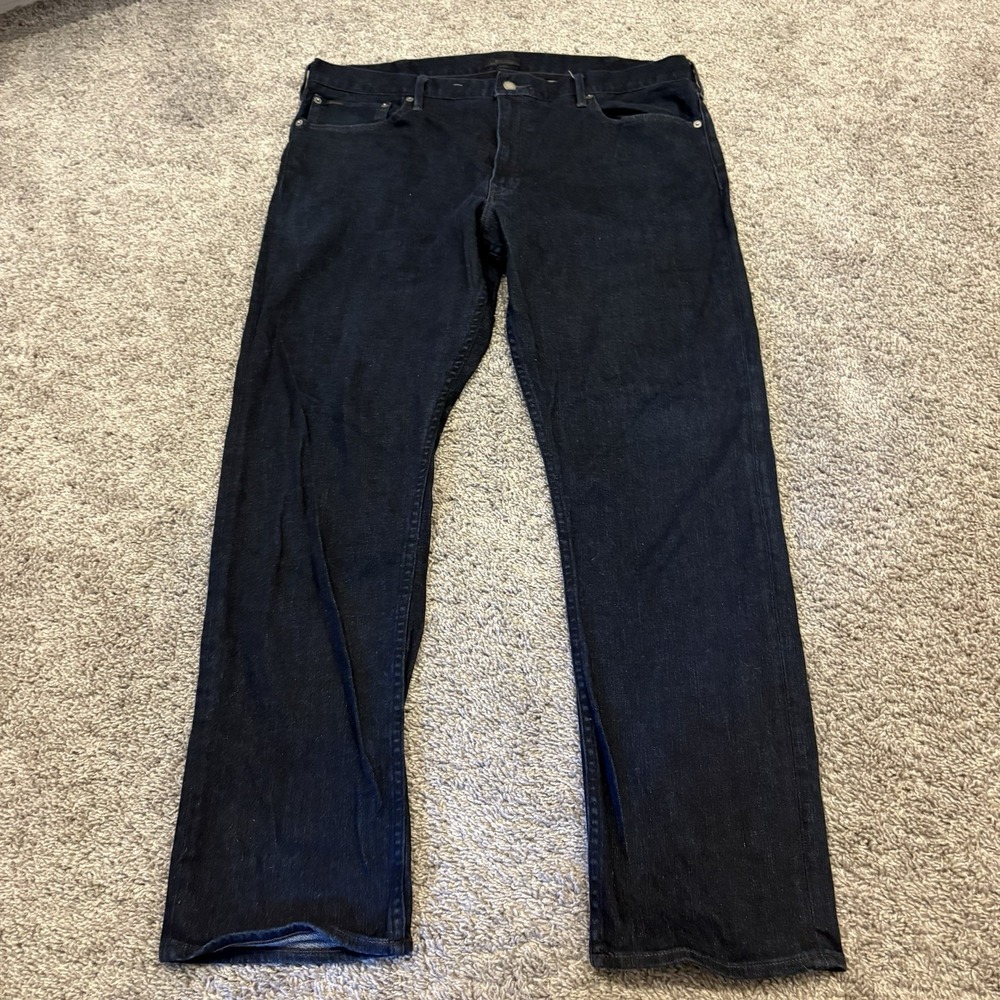 Polo Ralph Lauren The Prospect Straight Stretch Men Jeans 38x32 Blue Pants NWOT